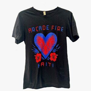 Vintage Arcade Fire Haiti t-shirt, size XS